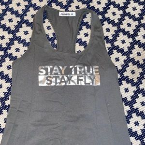 Flywheel tank top